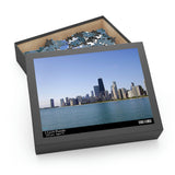 Blue Skies over Chicago Puzzle