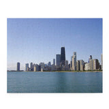 Blue Skies over Chicago Puzzle