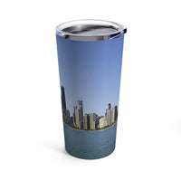 Blue Skies over Chicago Tumbler 20 oz