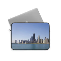 Blue Skies over Chicago Laptop Sleeve