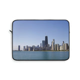 Blue Skies over Chicago Laptop Sleeve