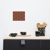 Green Trees Nature Kaleidoscope Poster