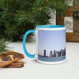 Blue Skies over Chicago Mug with Color Inside