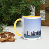 Blue Skies over Chicago Mug with Color Inside